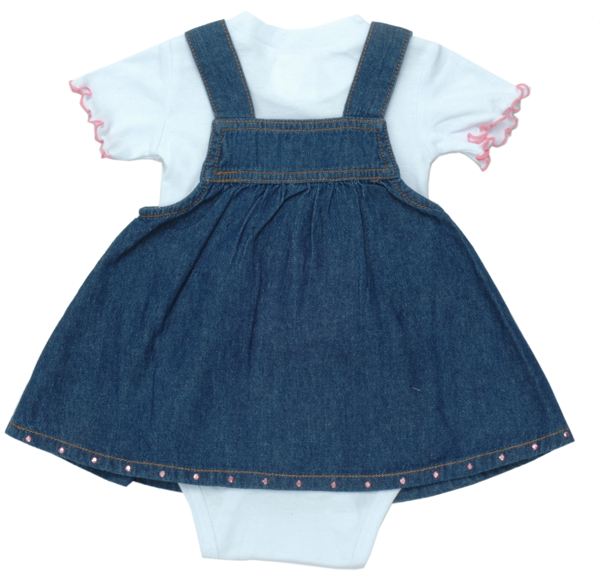 Baby Korral Denim Pony Overall Onesie Cavender s