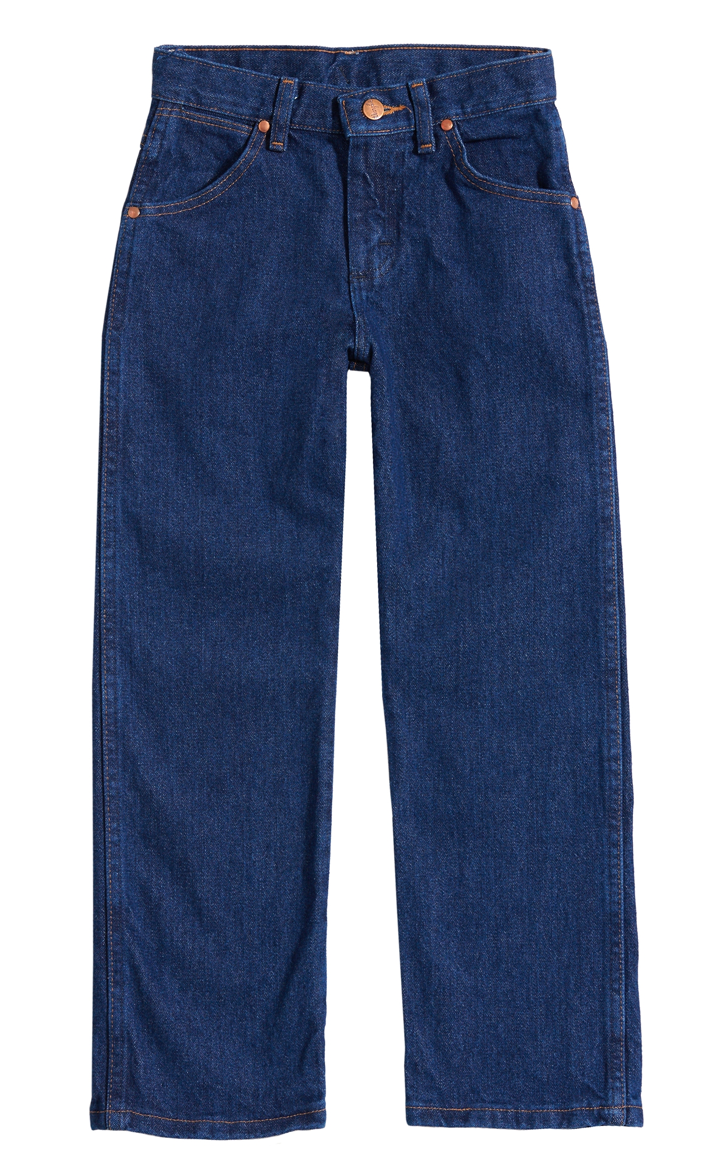 Wrangler Boys' Cowboy Cut Prewashed Indigo Original Fit Straight Leg Jeans  (1T-16) | Cavender's