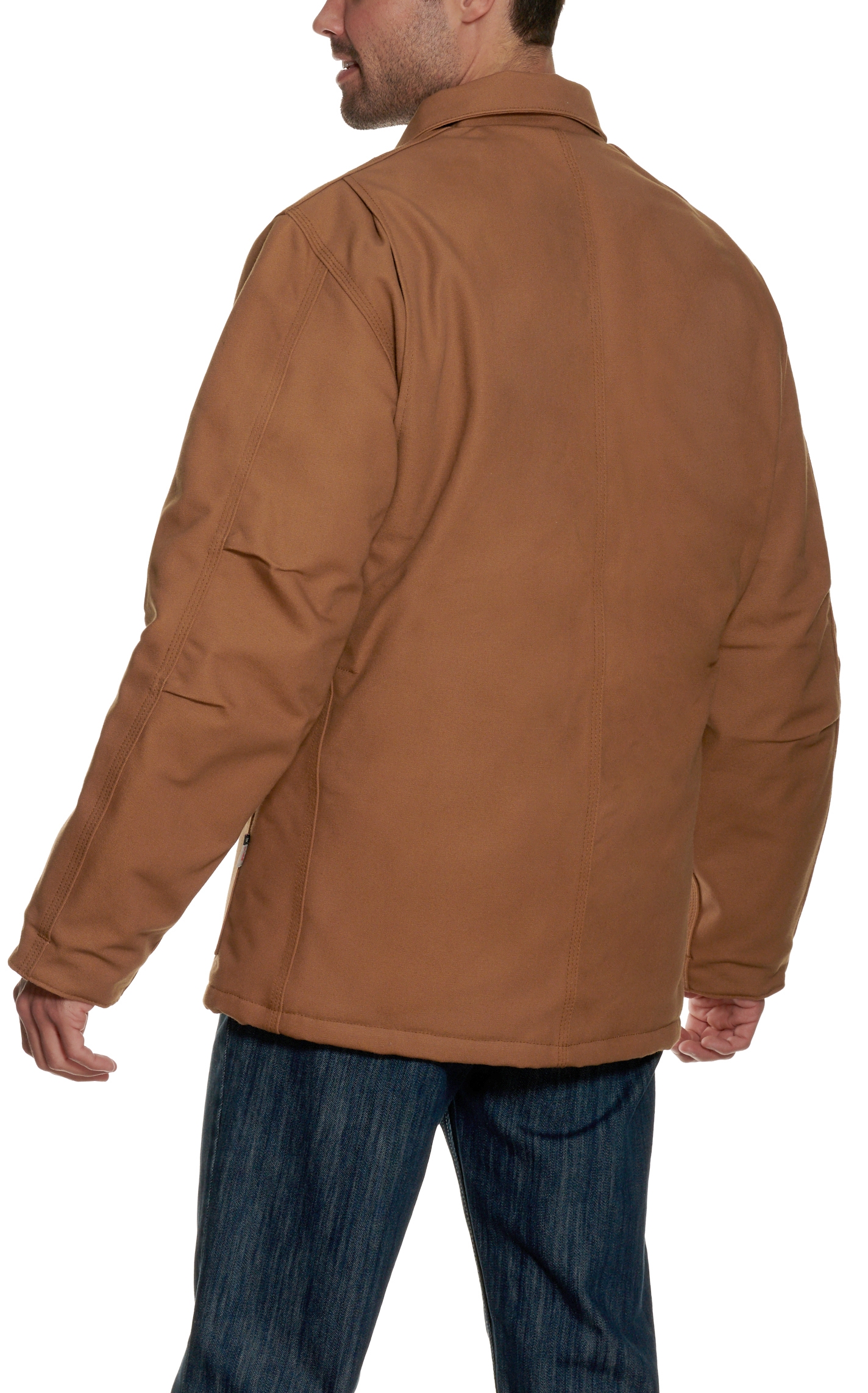 Carhartt Men s FR Brown Duck Traditional Coat Cavender s