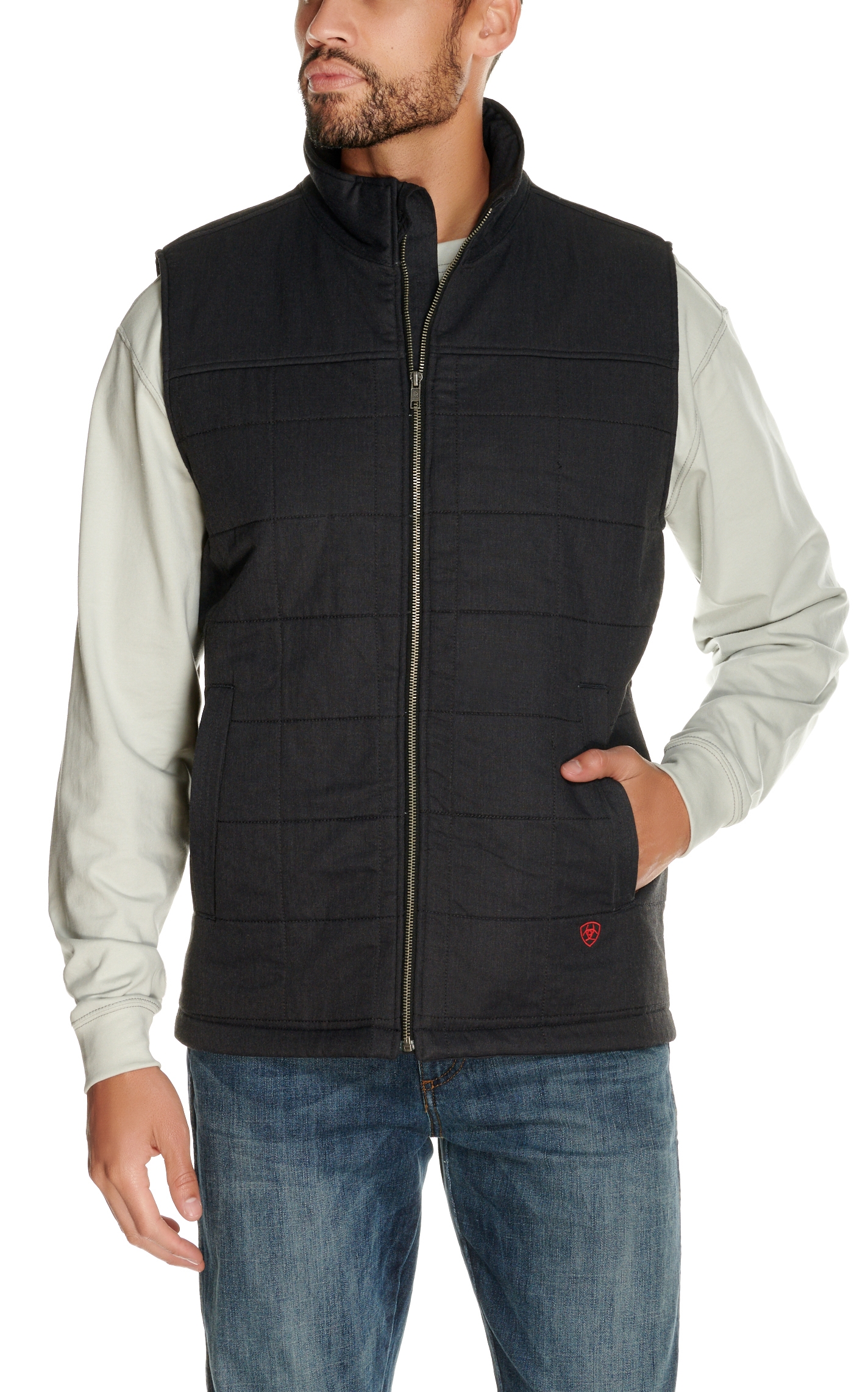 Ariat Men s FR Crius Insulated Work Vest Black 2XL