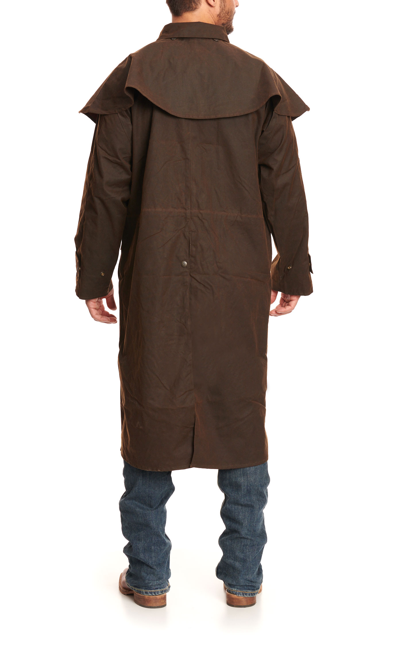 Outback Trading Low Rider Duster Brown XS