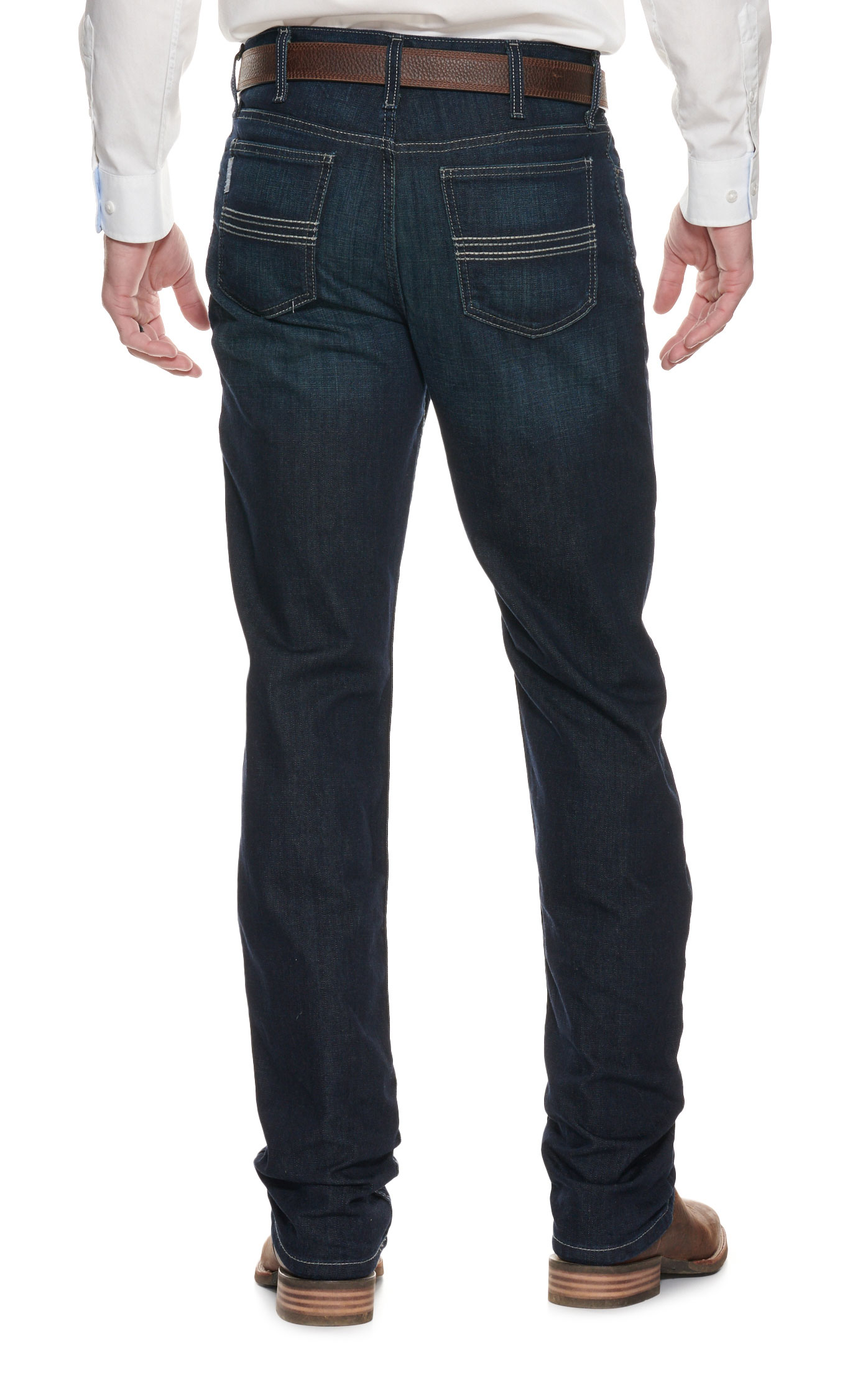 Cinch Men's Silver Label Dark Wash Performance Stretch Slim
