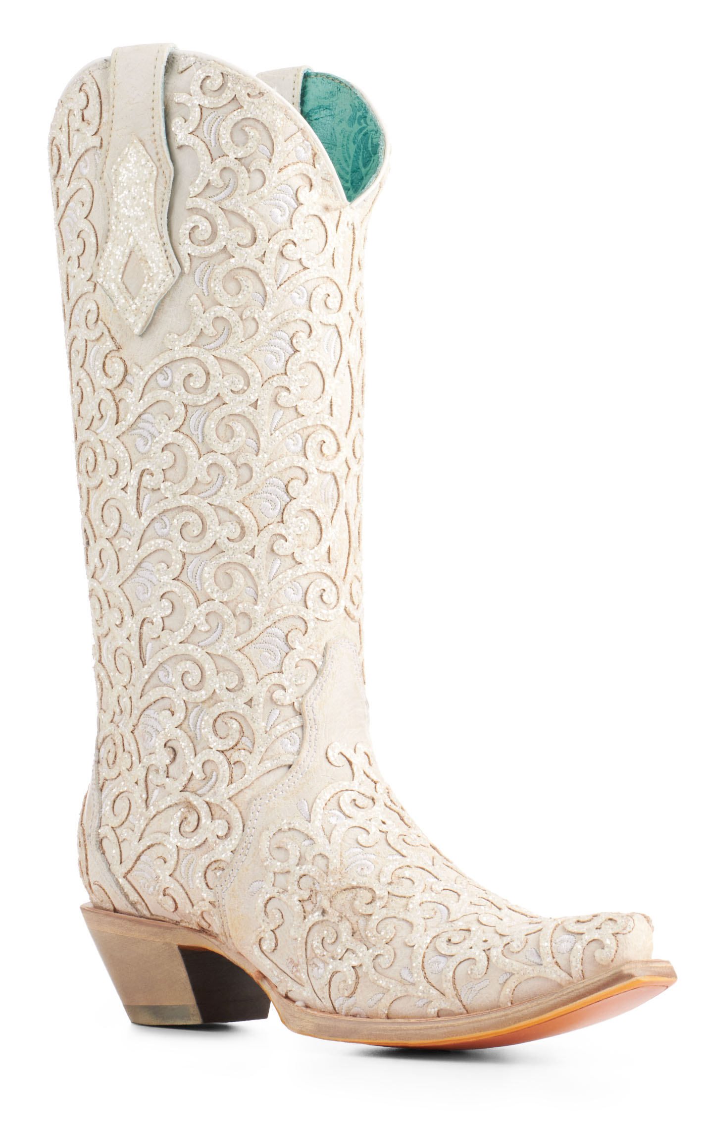 Cavender's white boots best sale