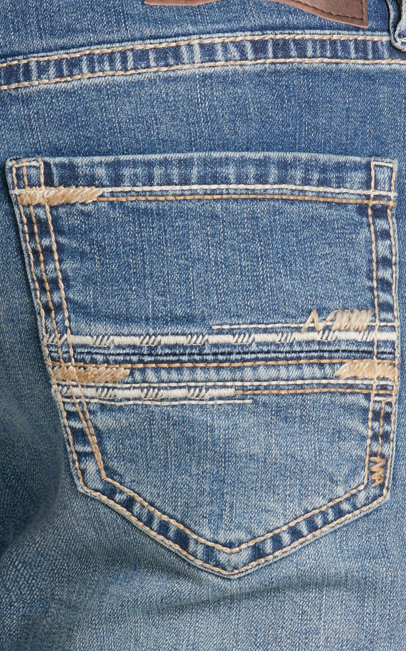 Rock & Roll Denim Men's Double Barrel Medium Wash Relaxed