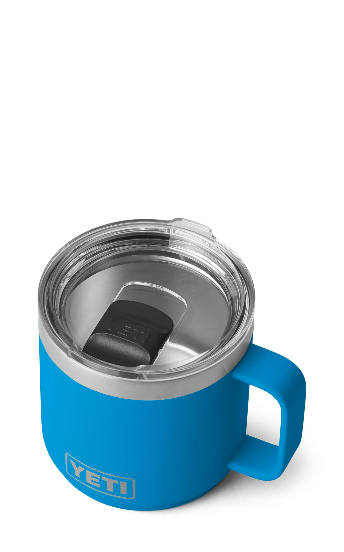 Yeti Rambler 14oz Mug - shops Pacific Blue