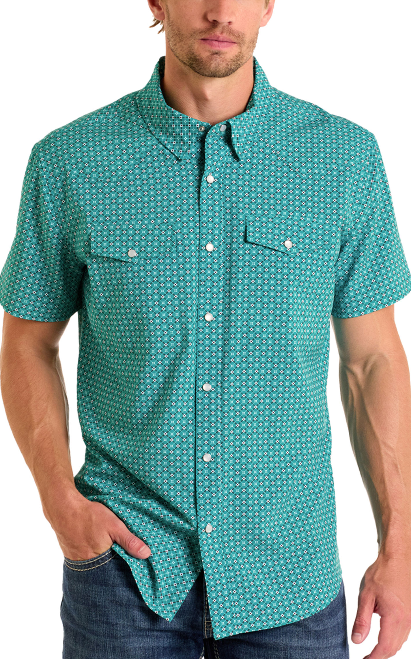 BOLD GEO EAST WEST SHIRT