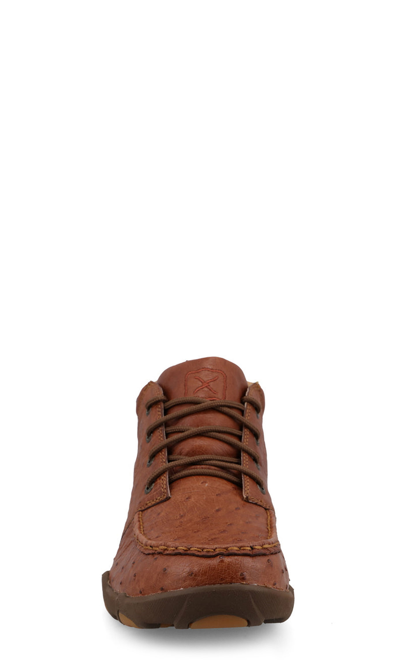 Twisted X Men's Chestnut Smooth Ostrich Ultralite X™ Chukka Casual Shoes
