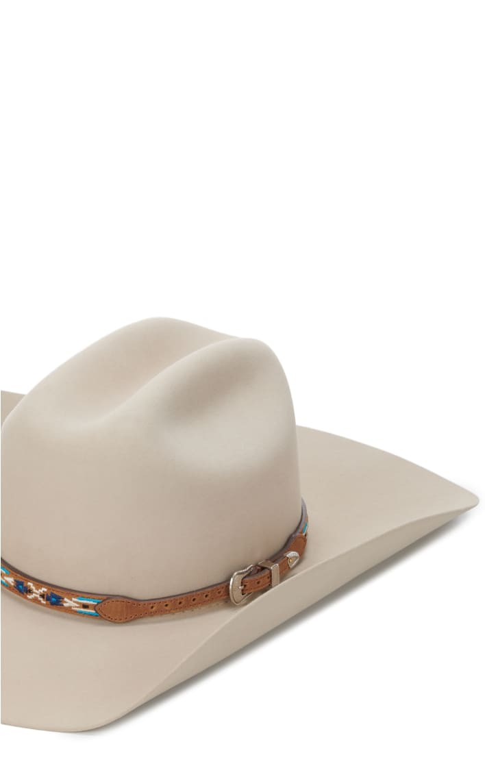 Cavender's 20X Ponderosa Palm Leaf Bound Edge Cowboy Hat
