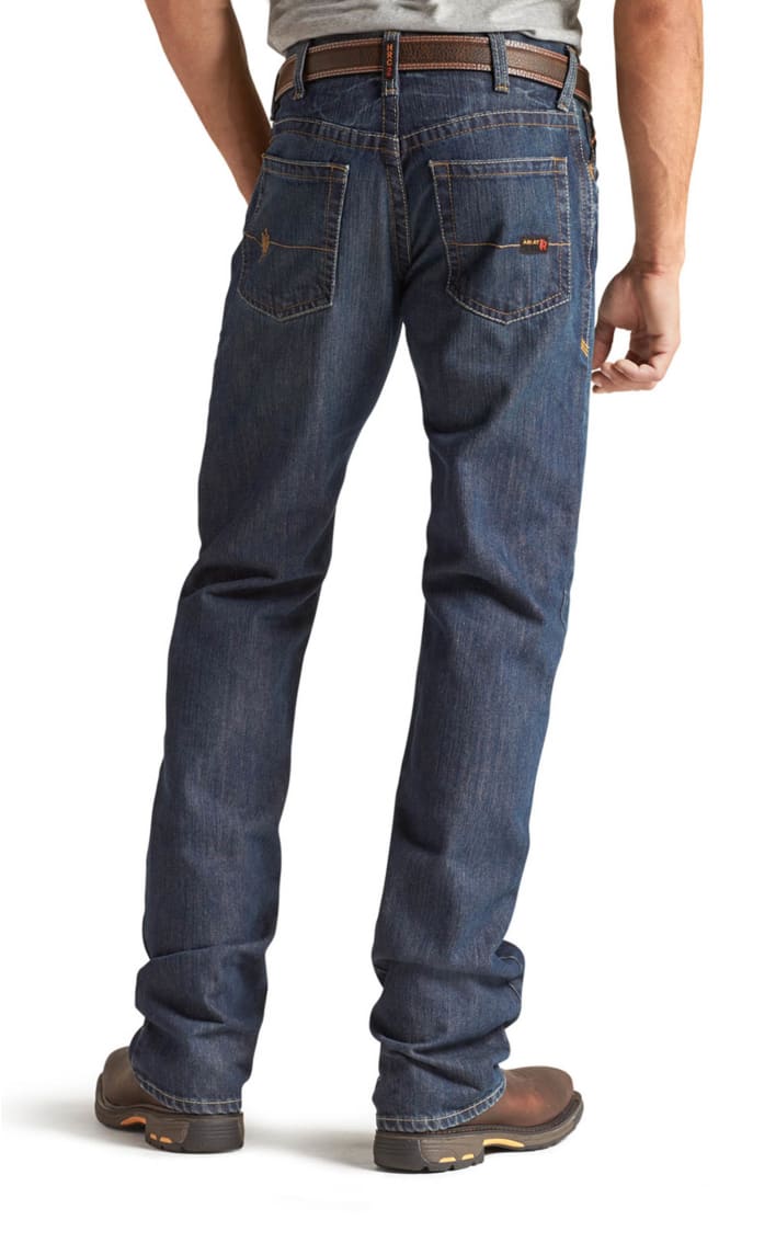 Ariat Work FR Men's M4 Shale Low Rise Boot Cut Work Jean - Extended Sizes (48-50)