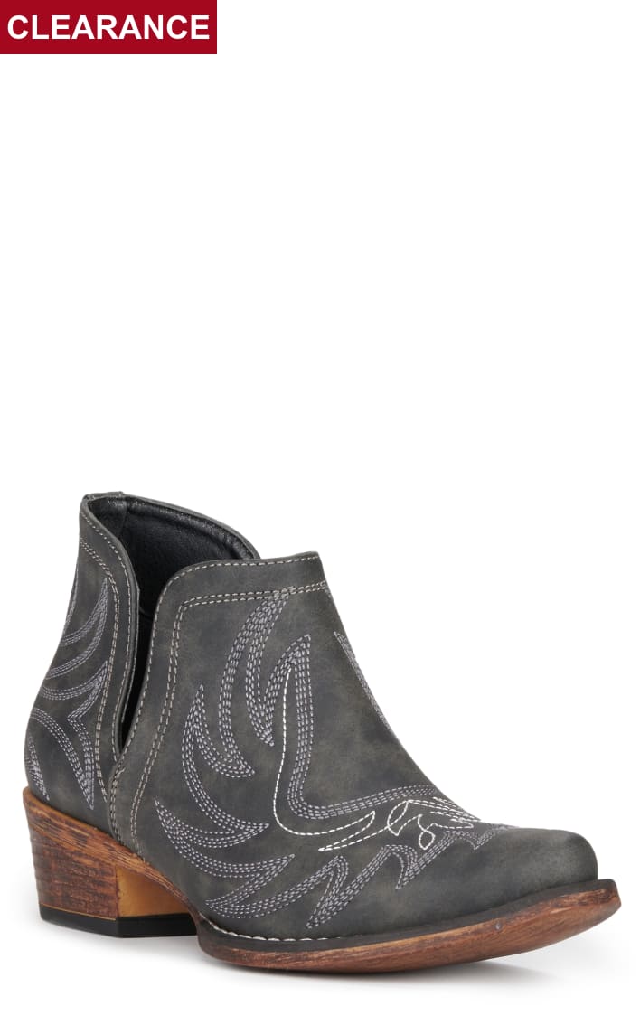 Ariat Women's Dixon Black Snip Toe Cowboy Booties