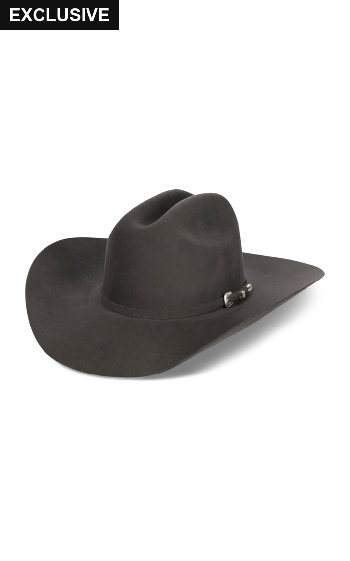 Cavender's Rodeo Collection Granite 4X Felt Cowboy Hat
