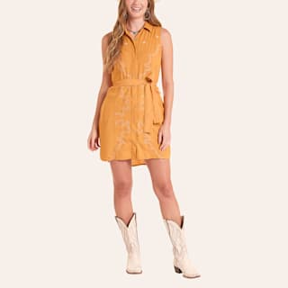 strapless open back dress Yellow Bold Print Long dress With Side Keyhole| Western Era main image 0