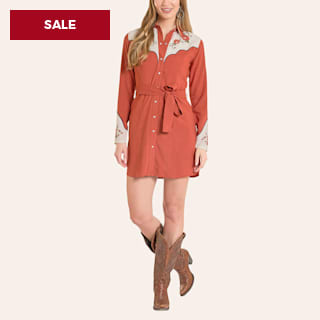 strapless open back dress Everyday The Label Women's Red Western Aztec Printed Long T-SHIRT Dress