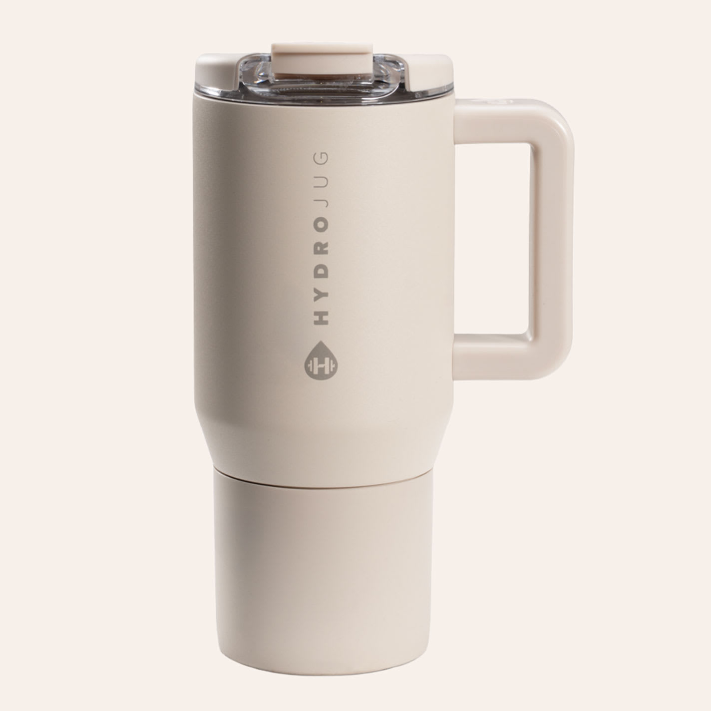 Hydrojug Coffee Traveler Cream 20oz Insulated Mug In White