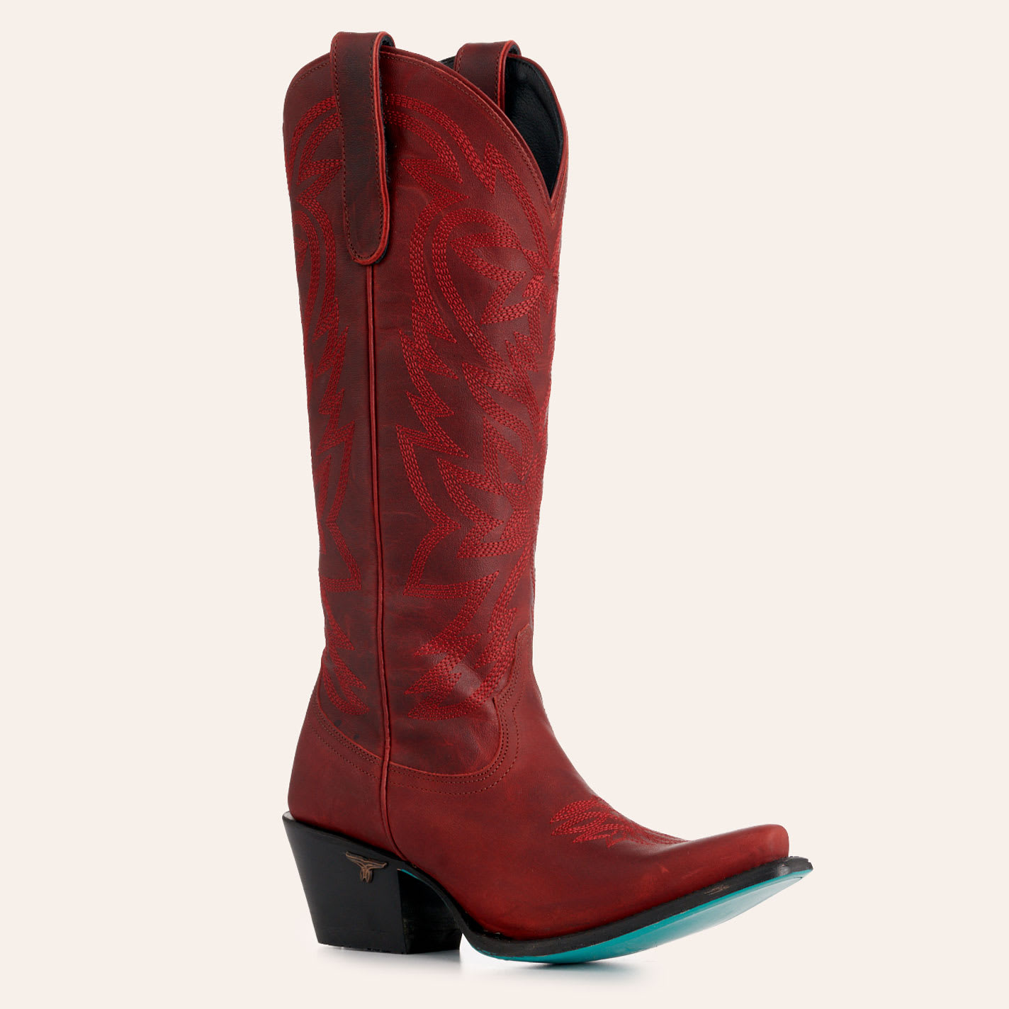 Lane Boots Women's Smokeshow Smoldering Ruby Snip Toe Cowboy Boots In Dark Red