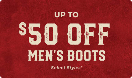 Shop Fall Round Up Sale Deals on Boots at Cavender's Boot City.