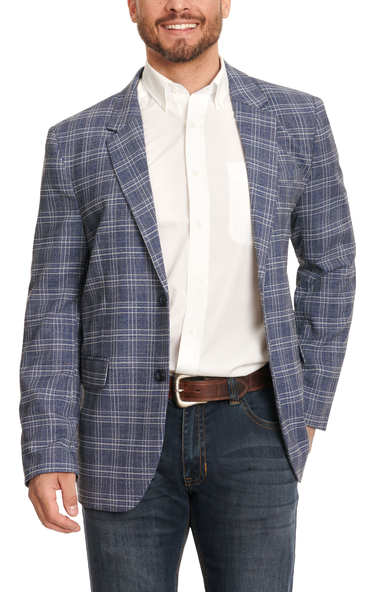 Denim sport coat clearance