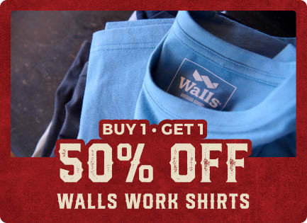 Shop Fall Round Sale: Save $20 On Walls Shirts & Tees at Cavender's Boot City