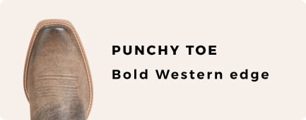 Shop Men's Punchy Toe Boots