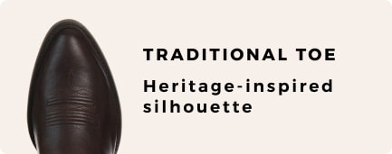Shop Men's Traditional Toe Boots
