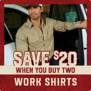 Shop Fall Round Up: Walls Shirt Sale at Cavender's Boot City.