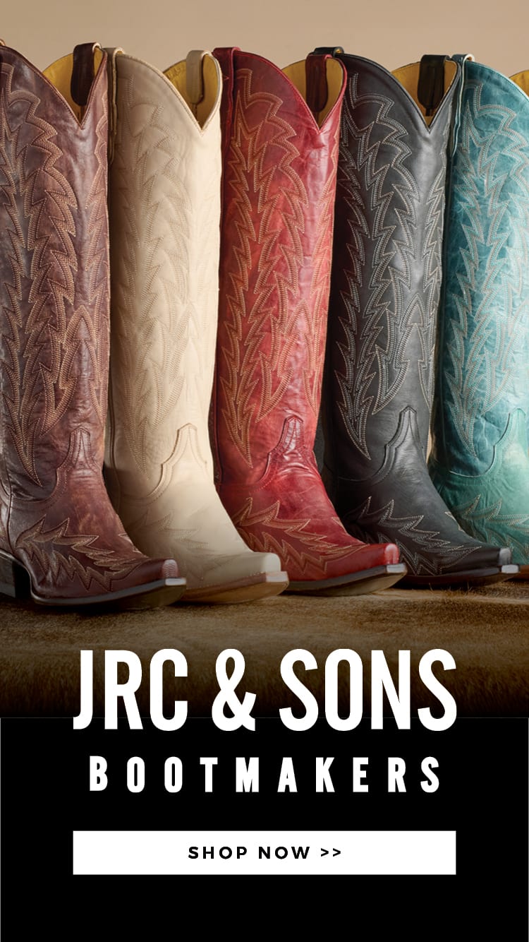 This banner promotes Cavender's Boot Collection . Shop Now.