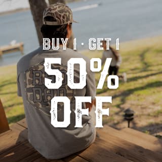 BOGO Caps & Tee. Buy 1 Get 1 50% off only at Cavender's for Father's Day.