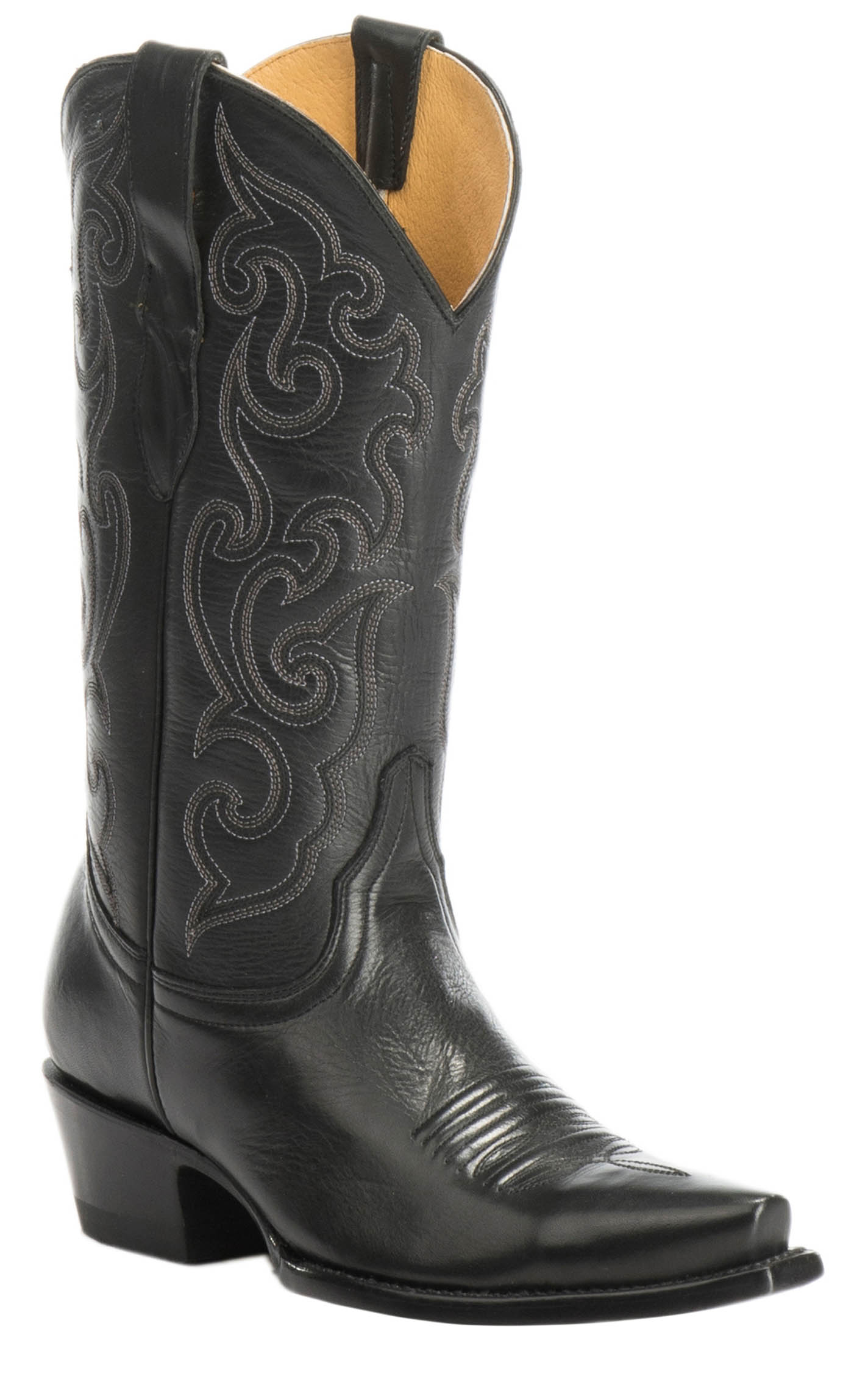 Cavender's Women's Black Ranchero Snip Toe Cowboy Boots | Cavender's