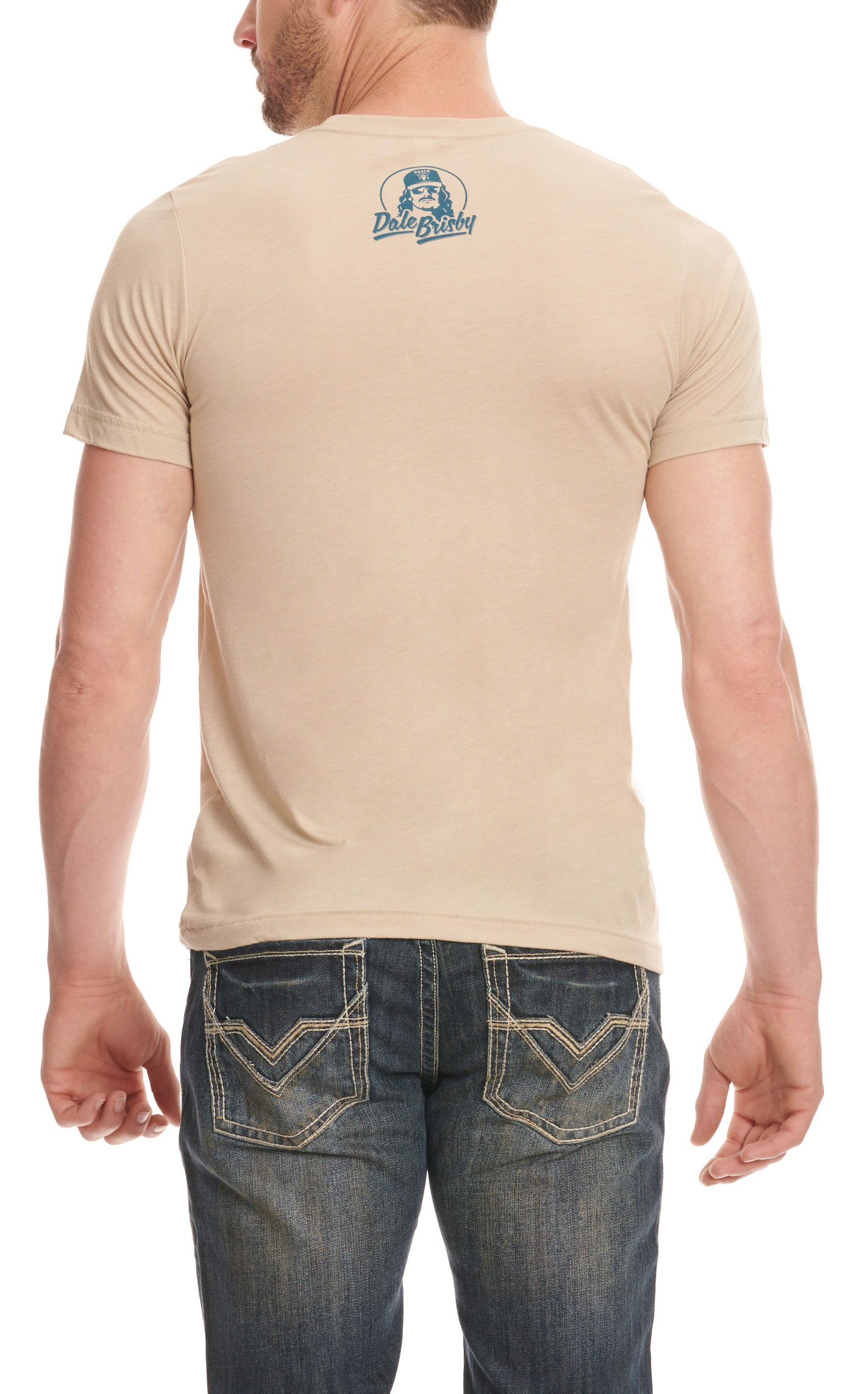 Xv Ranch Rodeo Time Dale Brisby Taupe XV Ranch Est. 2015 Logo Graphic Short ...